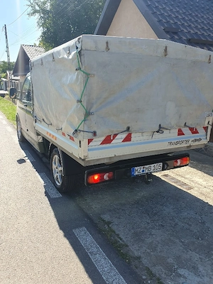 Vand VW T5 Doka TRACTIUNE 4X4 Aer conditionat Recent adus Germania Impecabila  - imagine 5