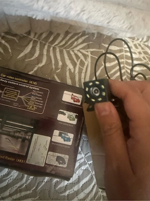 Senzori de parcare universali cu afisaj digital si sirena+ camera marșarier + filtru aport - imagine 5