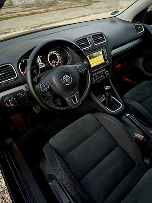 Vw Golf 6 SportLine 2010 1.4TSI 160CP Trapa Navi Xenon Alcamtara - imagine 8