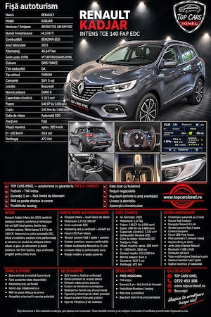 Renault Kadjar TCE 2021 - imagine 20