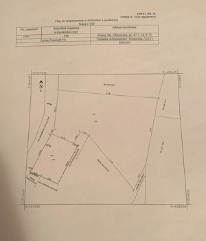 TEREN INTRAVILAN DE VÂNZARE   Sinaia, Str. Ghioceilor   Suprafața Totală de 6.733 MP - imagine 6