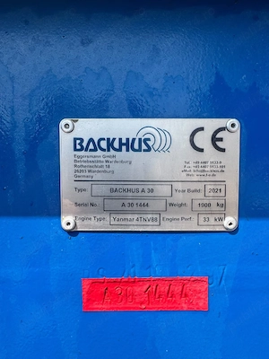 Backhus A 30 Eggersmann 2021   Yanmar 33 kW   utilaj profesional compostare - imagine 3