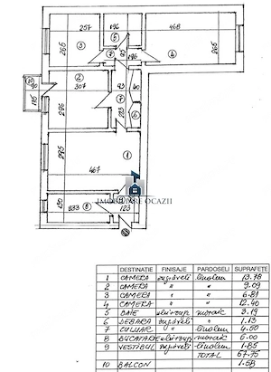 Apartament 4 camere Semidecomandat Berceni - imagine 10