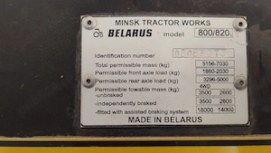 Tractor Belarus 82.2 - imagine 2