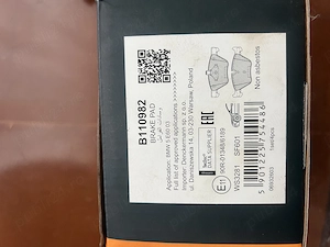 Set plăcuțe față BMW E60,E61 an 2003-2006 Denckermann.Noi. - imagine 3