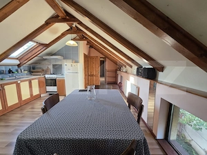 Apartament 2 camere, 70 mp, la mansarda, in casa/vila, zona Piata 14 Iulie - imagine 3