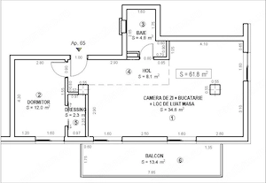 Apartament 2 camere de vanzare, zona Simion Barnutiu, Timisoara - imagine 14