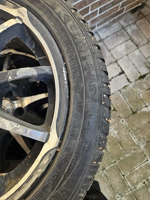 vand roti cu anvelope iarna Opel Corsa af 2004- aliaj - imagine 3