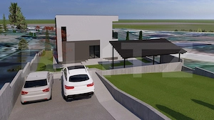 Proprietate modernă de vânzare cu etaj Breazu, cu teren 600 mp - imagine 2