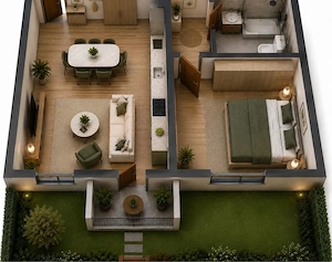 De vanzare apartament 2 camere in Pipera - imagine 7