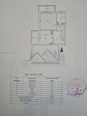 Apartament 2 camere decomandat, mobilat si utilat - CUG - imagine 6