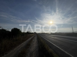 Teren extravilan 6700 mp intre DN si autostrada iesire Cristian Sibiu - imagine 7
