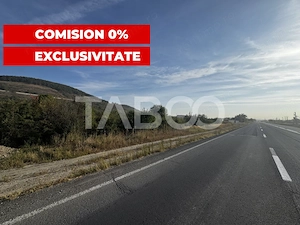 Teren extravilan 6700 mp intre DN si autostrada iesire Cristian Sibiu