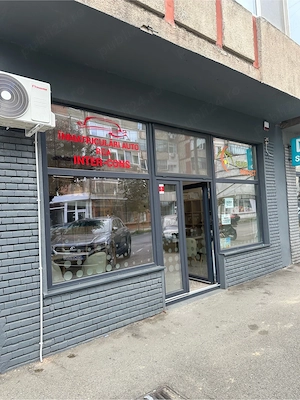Inchiriez spatiu comercial Resita zona politiei 76 mp, 2 incaperi , 2 bai  acces fata- spate