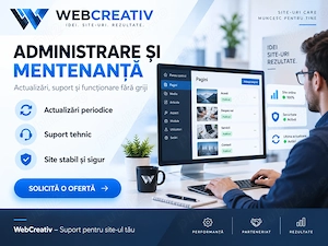Creare site WordPress profesional pentru firme   Web Design, SEO și administrare - imagine 3