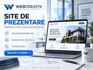 Creare site WordPress profesional pentru firme   Web Design, SEO și administrare - imagine 2