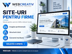 Creare site WordPress profesional pentru firme   Web Design, SEO și administrare - imagine 4