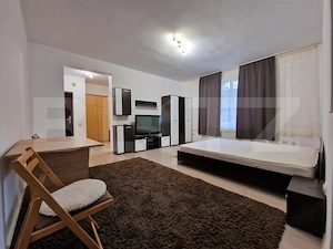 Apartament cu o camera, parcare, pet friendly.