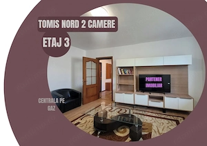OMV- Tomis Nord- 2 camere decomandate, mobilate, cu centrala pe gaz 
