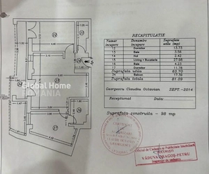 3 Camere | UpTown Residence Delea Veche | Etaj 1 | bloc 2014 |  - imagine 17