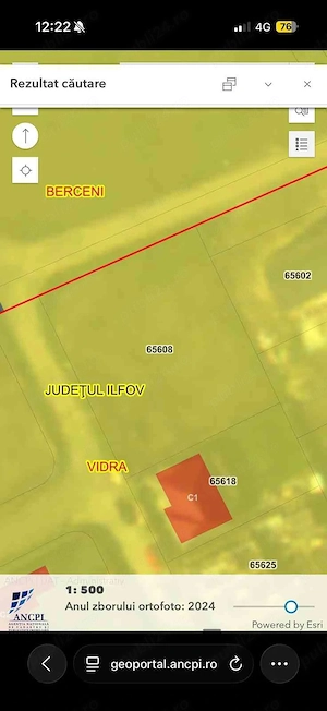 vand teren comuna Berceni