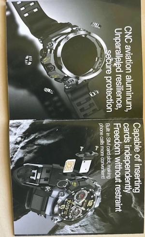Ceas smart și telefon smart în miniatură în același timp!