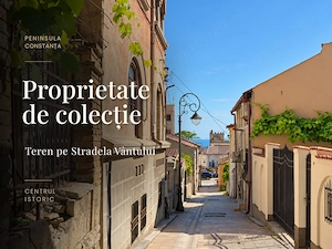 Proprietate de colecție | Teren pe Stradela Vântului   Centrul Istoric