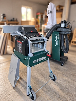Abricht   Rindeluitor Metabo HC 260 C + Aspirator SPA 1200 - Set Complet