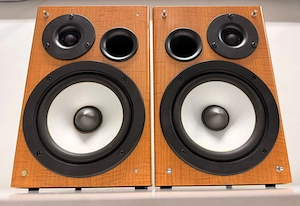 Boxe Raft Hitachi Bookshelf Bass Reflex 2 Cai Lemn Grilaje