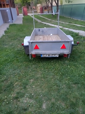 Remorcă 750kg cu acte la zi - imagine 3