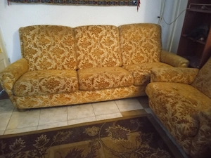 Canapea și fotoliu fixe