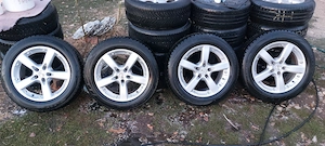 Roți aluminiu pe 17 