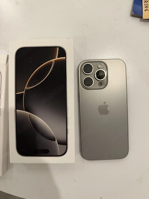 Vand iPhone 16 Pro   256 GB   Natural Titanium