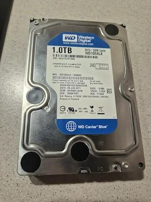 Hard Disk Western Digital WD10EALX 1TB SATA3 6Gbps, 3.5 inci, 7.2K RPM, 32MB Cache