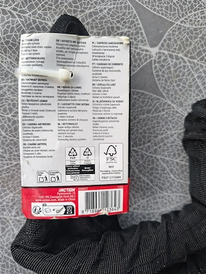 Lanț Antifurt Walfort Heavy Duty 9 mm x 1.2 m, NOU , Moto, scuter - imagine 3