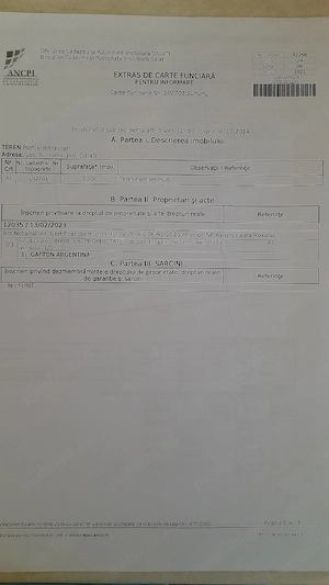 Vând  teren intravilan 2000mp  in centrul  loc Suhurlui Jud Galați  - imagine 7