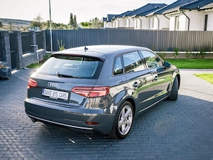 Audi A3 8V Sportback Nano Grey, Virtual Cockpit, automat, S tronic an fabricație 2019 - imagine 3