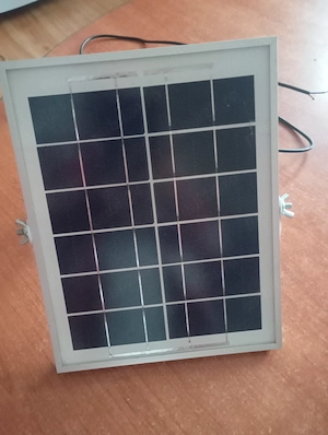 Panou solar fotovoltaic 19 cm x 24 cm, 10W, 5V