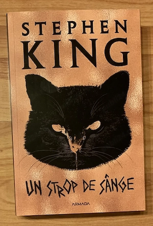 Un strop de sange de Stephen King. Editura Nemira, 2022