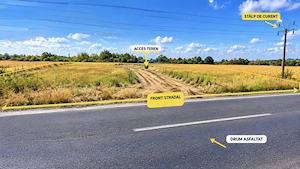Parcele de teren Lugoj   strada Buziașului, acces direct asfalt (350 mp, 700 mp, 1000 mp)