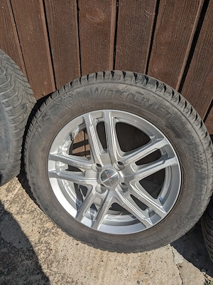 Jante 4x100 cu anvelope iarnă 185/65/15 - imagine 2