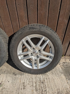 Jante 4x100 cu anvelope iarnă 185/65/15 - imagine 3