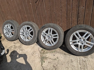 Jante 4x100 cu anvelope iarnă 185/65/15 - imagine 6