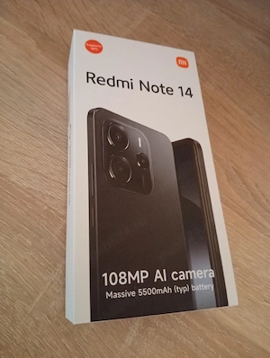 Redmi Note 14 Sigilat Cu 8GB RAM. 256GB Memorie . Ofer performanțe excelente și spațiu generos