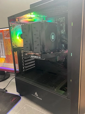 Vand pc gaming alphagear - ryzen 7 5700x + gtx 1660 ti + monitor aoc 2590tx 144hz - imagine 3