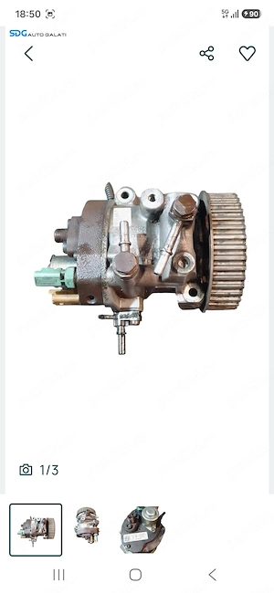 Pompa injecție 1,5 dci