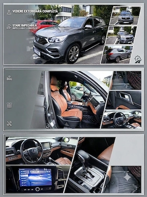 SsangYong Rexton Noblesse 4x4 (Fabricat Coreea) - 220 CP, Istoric Full, Ceramică - imagine 6