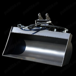 Cupă de taluz basculantă pentru excavator - accesoriu nou pentru miniexcavatoare