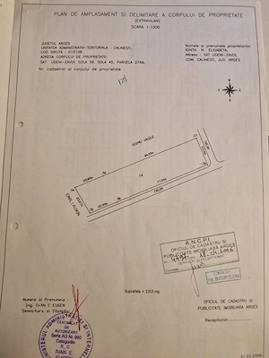 TEREN 2353 MP – UDENI-ZĂVOI, JUD. ARGEȘ | COMISION 0% - imagine 3