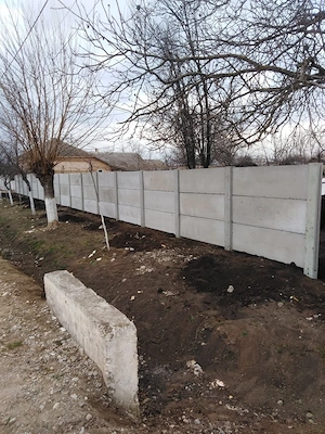 Vand gard din beton  - imagine 4